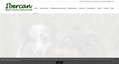 Desktop Screenshot of ibercanperros.com