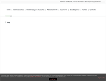Tablet Screenshot of ibercanperros.com